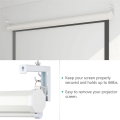 2Pcs Projector Curtain Hanger Adjustable Extension Mount Stand Mounting Hanger Holder.