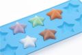 Brand New Star Shaped Chocolate Mould Cake Tools Candy Mold Silicone Bakeware Cupcake Cake Topper D635.