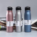 Primetan Stainless Steel Water Bottle | Leak-Proof Hot & Cold Double Walled Insulated -BPA Free Vacuum Flask Thermus | Drink Botal Thunder for Fridge School Office Home Kitchen Gym Treking Hiking Travel. 