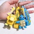 Pokemon Pendant Keychain Batch Pokemon keyring Cute Doll Bag Car Pendant for birthday Kids Gift Toys.