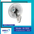 Mira Wall fan, Model: M-1632, Size: 16″, 2 pull ropes, Made in Thailand. 