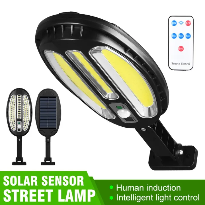 New solar street light human body induction wall light garden sensor ...