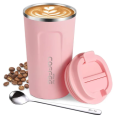 Stainless Steel Vacuum Coffee Cup Office Mug Creative Outdoor Leisure Car Cup Inva Gadget.