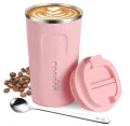 Stainless Steel Vacuum Coffee Cup Office Mug Creative Outdoor Leisure Car Cup Inva Gadget.