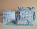 Multi-function Baby Diaper Bag -Sky Blue. 