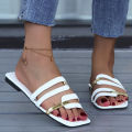 Beach Women's Slippers Fashion Indoor Shoes Flat Slides Slippers Non-Slip Soft Sole Footwear Female Women's Sandals Summer 2024. 