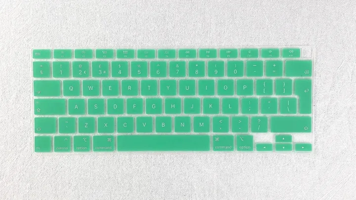 EU%20Silicone%20Keyboard%20Cover%20Protector%20Skins%20For%20Apple%20MacBook%20Air%2013%20inch%20M1%20A2337%20A2179%20Color%20waterproof%20Dustproof%20Keyboard%20Skin%20-%20Image%202