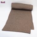 Brown Knitted Fabrics Zigzag Design Premium Scarf Muffler.