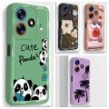 For Tecno Spark 10 Spark10 Case KI5q Soft Cute Panda Design Phone Cover for Spark 10C 10C Spark10C Cases KI5k Funda Bag. 