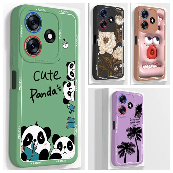 For Tecno Spark 10 Spark10 Case KI5q Soft Cute Panda Design Phone Cover for Spark 10C 10C Spark10C Cases KI5k Funda Bag