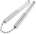 Stainless Steel Stick with Body Exercise (Size: 10.5 +10.5 = 21 inch Weight: 410 Gram).