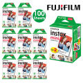 Fujifilm Instax Mini Film White Edge 10 -100 Sheets of Film Photo Paper For FUJI Instant Photo Camera Mini 12 11 Mini 9 8 7s 70. 