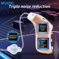 Best 20 Channel Mini Hearing Aid Digital Amplifier Ear Sound Amplifier Hearing Aids Bluetooth Rechargeable Hearing aid  right ear beige. 