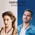TIMACK® Wireless Bluetooth Earphones Neckband Headphones Gaming Stereo Sports Headset Halter Waterproof Magnetic Earbud with LED Display. 