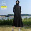 Ice Silk Sun Protection Clothing Women's Long2023Summer New Thin Full Body Uv Protection Loose Hooded Breathable Sun Protection Clothing. 