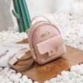 Women Girls  Faux Leather Backpack Rucksack Solid School Bag Tl Lot ter  Backpacks. 