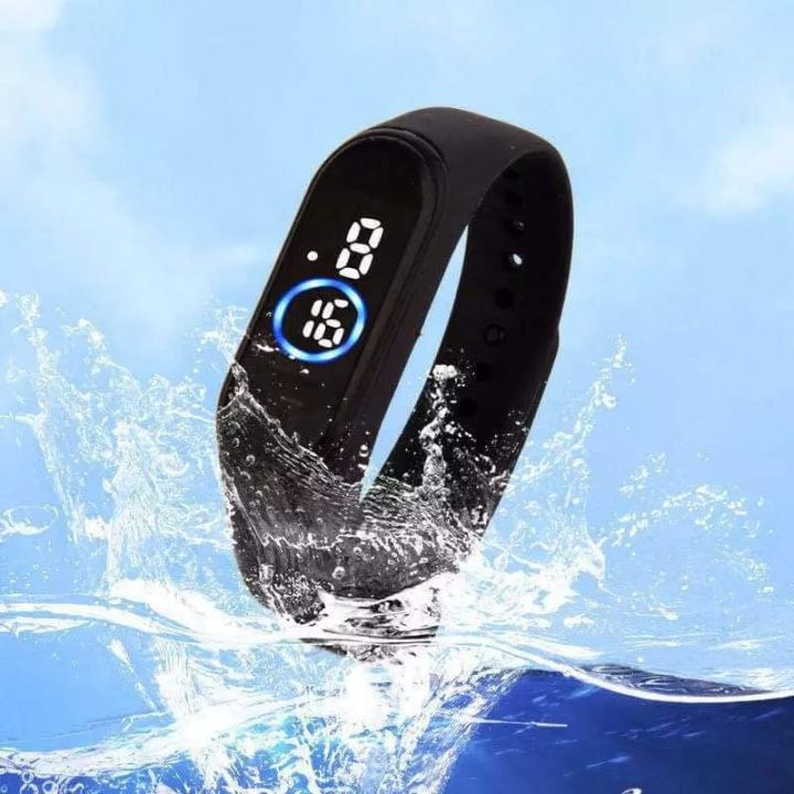 LED Sports Watch for men 30m Waterproof, Fashion LED Watch, Silicon New Touch Watch