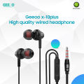 Geeoo x-10 High quality wired premium bass headphone.. 