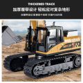 Wen Zhuangyuan remote control excavator toy car children's alloy simulation electric excavator engineering car car boys.