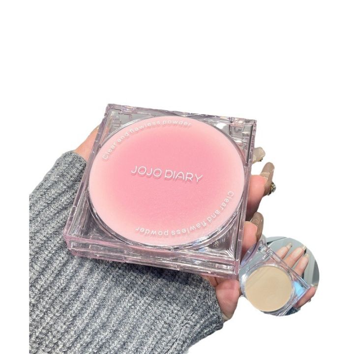 JOJO%20DIARY%20Clear%20Flawless%20Powder%20Matte,%20Natural%20Waterproof,%20Brightening,%20Non-Flying,%20Touch-Up%20Powder,%20Setting%20Powder%20-%20Image%205
