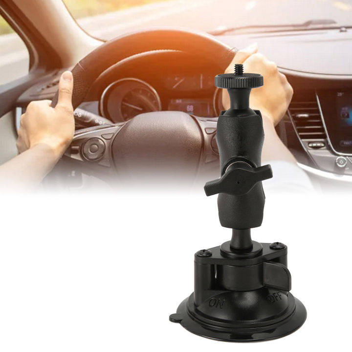Car%20Camera%20Mount%20Suction%20Cup%20Camera%20Holder%20Lightweight%20One%20Touch%20Rotary%20Switch%201/4%20Inch%20Thread%20Aluminum%20Alloy%20for%20Windshield%20-%20Image%207
