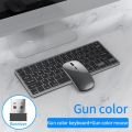 COTEetCI Wireless Mouse & Keyboard Set 2.4G Dual Mode- grey. 