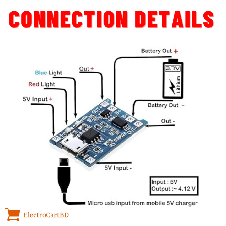 TP4056%20TP-4056%20TP%204056%205V%201A%20Micro%20USB%20With%20Current%20Protection%20Charger%20Circuit%20Module%20Li-Ion%20Lithium%20Lipo%2018650%20AA%20AA%20Battery%20Charging%20Circuit%20Boar%20-%20Image%205
