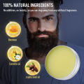 60g Beard Balm For Men Facial Hair Beard Growth Wax Thicking Moisturizing Nourishing Professional Mustache Cream Beard Care. 