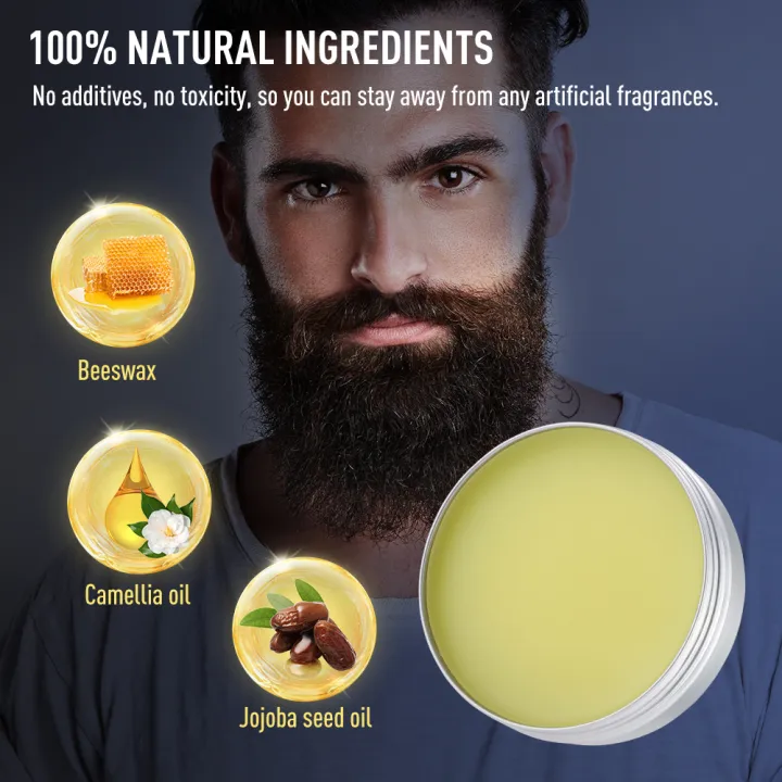60g%20Beard%20Balm%20For%20Men%20Facial%20Hair%20Beard%20Growth%20Wax%20Thicking%20Moisturizing%20Nourishing%20Professional%20Mustache%20Cream%20Beard%20Care%20-%20Image%203