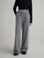 DUSHU 【Length Optional】Sports Style Leisure High-waist Loose Straight Pants for Women Winter New Versatile Long Trousers Female. 