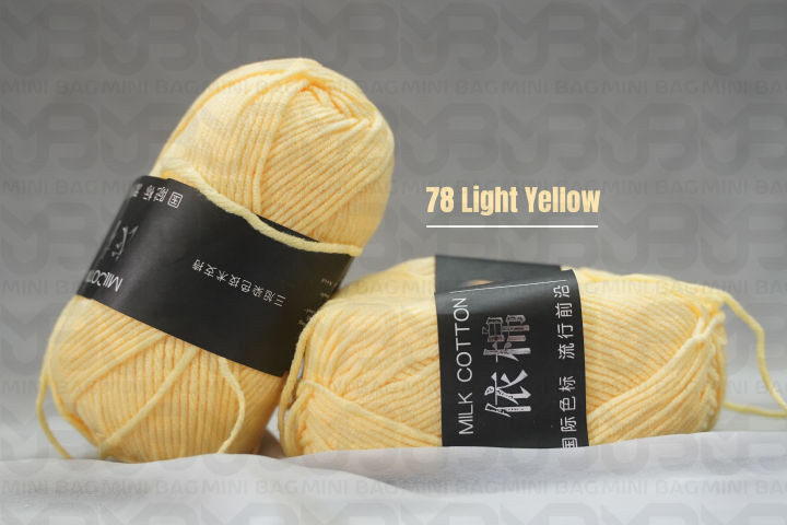 Mini%20Bag%20Milk%20Cotton%20Yarn%20Wool%20%7C50g%20%7C4ply%7C%20%20Crocheting%20and%20Knitting%20%7C%20Smooth%20Milk%20Fiber%20Knitting%20Wool%20Crochet%20Yarn%20-%20Image%207