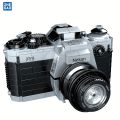 Building Blocks Creative Series, Simulation Retro SLR Polaroid Camera Micro Particle Assembly Model, KankongAgu.