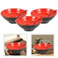 Ramen Bowl Set Japanese Style Oodles Noodles Restaurant Household Soup Spoon Pasta Microwave Cooker Multi-use Delicate Bowl. 