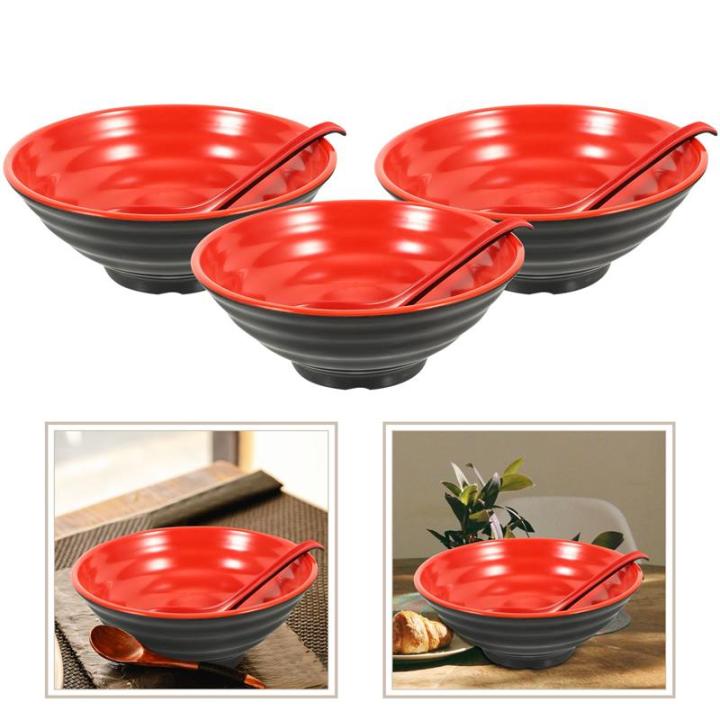 Ramen%20Bowl%20Set%20Japanese%20Style%20Oodles%20Noodles%20Restaurant%20Household%20Soup%20Spoon%20Pasta%20Microwave%20Cooker%20Multi-use%20Delicate%20Bowl%20-%20Image%204