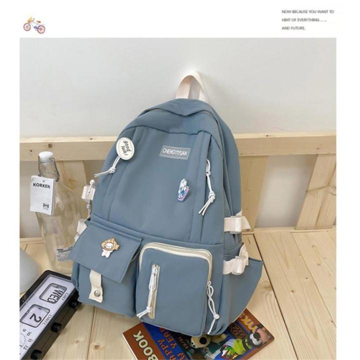 Women%20Backpack%20Korean%20Style%20Teenage%20Girls%20High%20School%20Backpacks%20Rucksack%20Nylon%20Student%20Shoulder%20Bag%20Schoolbag%202023%20Boys%20-%20Image%208