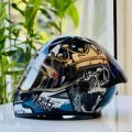 crowm Full Face Bick Helmet Vega. 