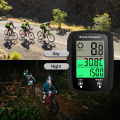 Wired Bike Computer 19 Functions Touch Bike Speedometer Odometer Waterproof Bicycle Computer with Backlight. 