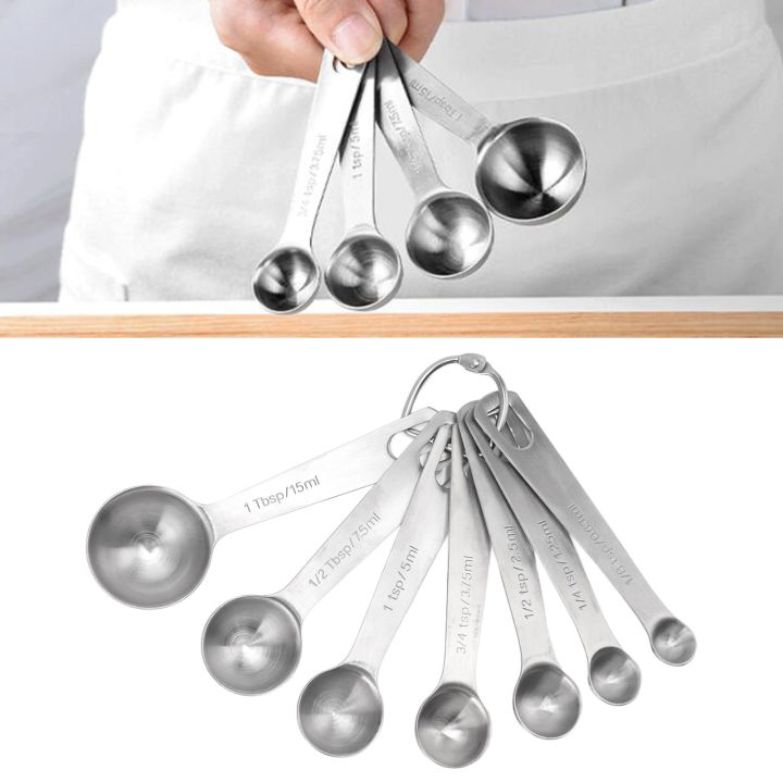 Baking%20Measuring%20Spoon%20Kit,%20Corrosion%20Proof%20Measuring%20Spoon%20Set%20Stainless%20Steel%207%20PCS%20for%20Bakery%20-%20Image%202