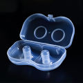 2 Piece Nipple Shield with Carrying Box BreastFeeding Nipple. 