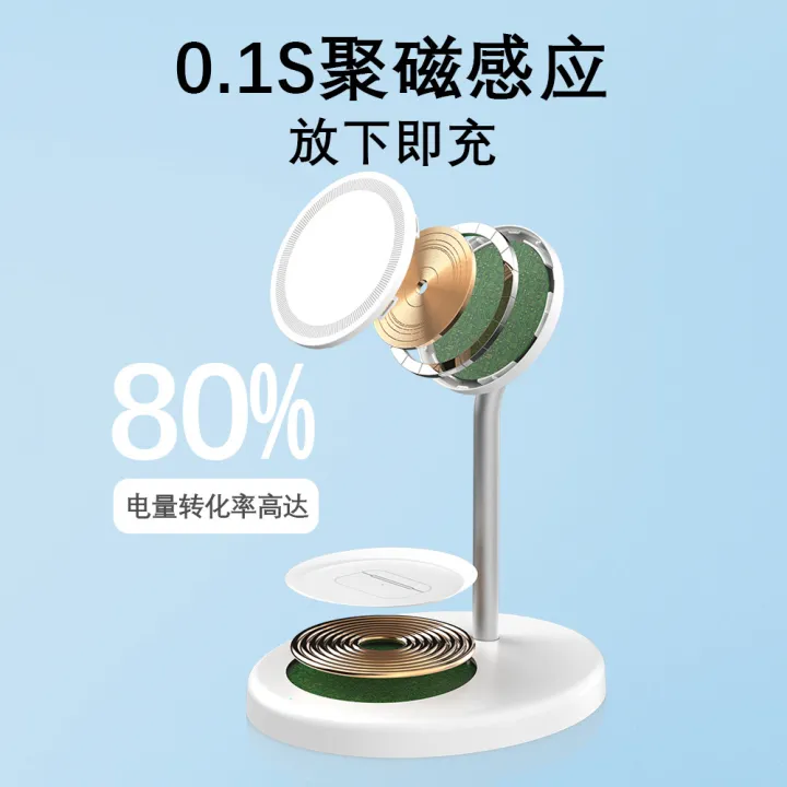 New%202-in-1%20Magnetic%20Stand%2015W%20Wireless%20Charger%202-in-1%20Strong%20Magnetic%20Wireless%20Charger%20Mobile%20Phone%20Headphones%20-%20Image%203