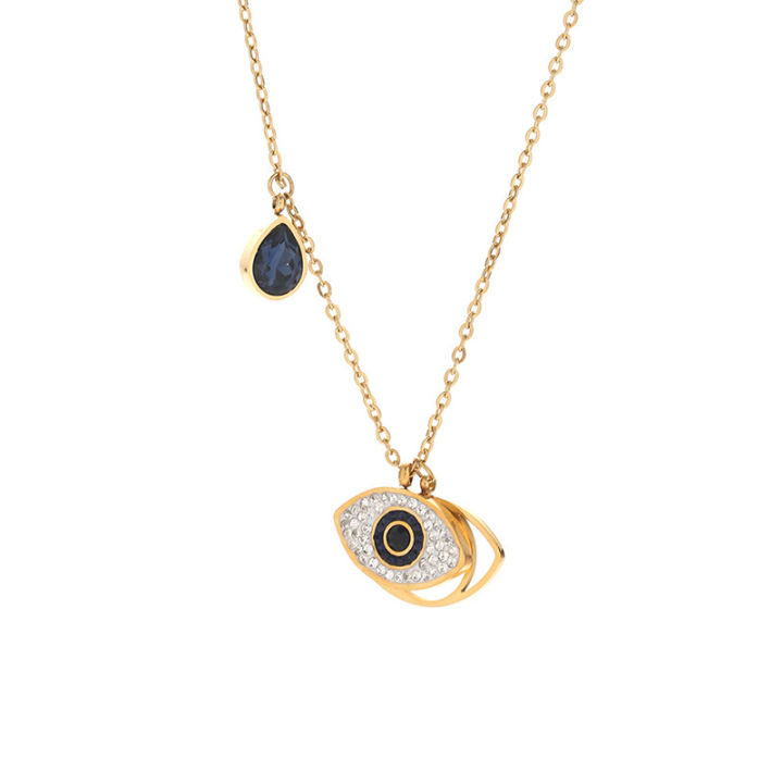 Best%20Selling%20Fashion%20Jewelry%20Non%20Tarnish%20Zirconia%20Devil%20Eyes%20Pendant%20Necklace%20Stainless%20Steel%20Rose%20Gold%20Plated%20Blue%20Eye%20Necklace%20-%20Image%207