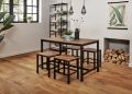 Modern Steel Accent Stool – Stylish & Durable Seating for Home, Office, or Café.