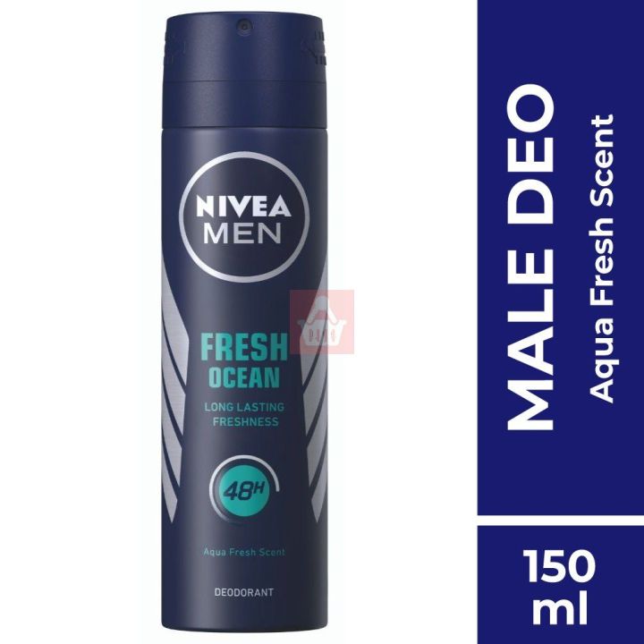 Nivea Men Body Spray Fresh Active -150ml