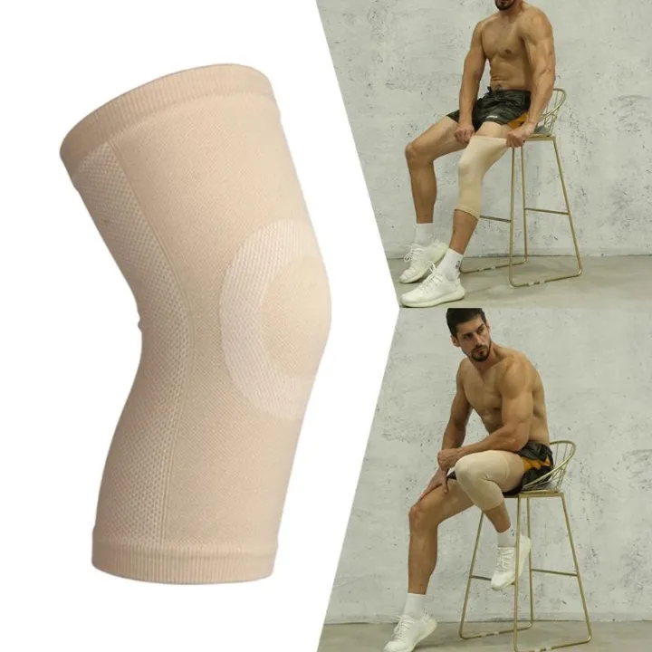 %E3%80%90KuaKe%20Mall%E3%80%911pcs%20Outdoor%20Sports%20Fitness%20Knee%20Pads%20Support%20Patella%20Guards%20Gym%20Protector%20Silicone%20Antislip%20Shock%20Absorption%20For%20Men%20Women%20-%20Image%202