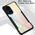 For Oppo A38 Protective Black Border Crystal Clear Xundd Mobile Back Case Cover.