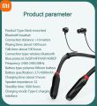 Xiaomi I35 Neckband Earphones Wireless Bluetooth 200 Hour Play Headphones 5.1 Headphone with Mic Stereo Earbuds Headset. 