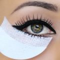20/30/50pcs Disposable Eyeshadow Stencils Lint Free Under Eye Eyeshadow Gel Pad Sticker Removal Patches Sticker Eye Makeup Tools.