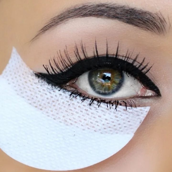 20/30/50pcs%20Disposable%20Eyeshadow%20Stencils%20Lint%20Free%20Under%20Eye%20Eyeshadow%20Gel%20Pad%20Sticker%20Removal%20Patches%20Sticker%20Eye%20Makeup%20Tools%20-%20Image%203