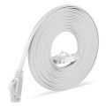 1000Mbps Gigabit Network Cable 98ft RJ45 Port CAT6 Network Cable Ethernet Cable for Routers Computers White. 
