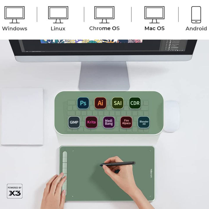 XP-PEN%20DECO%20FUN%20LW%20Bluetooth%20and%20Wireless%20For%20Windows%20-%20MAC%20&%20Android%2010x6%20Inch%20With%20X3%20Elite%20Stylus%20-%20Image%206